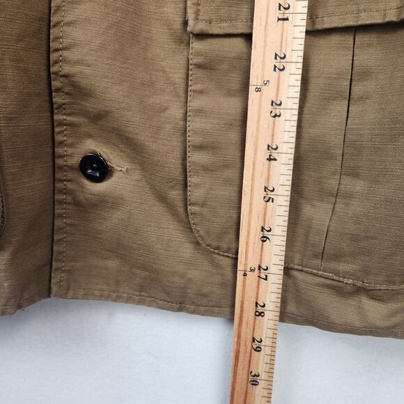 G-Star RAW Norris Blazer Jacket Youth XXL Brown Stand Collar EUC - Picture 12 of 16